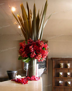 Roses and Orchids - Corporate Lunch - Mudbrick