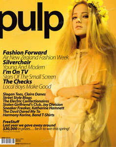 Pulp Magazine Cover - Oncidium Orchid Hair Garland