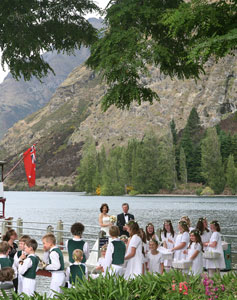  Queenstown Wedding - Earnslaw Steamship to Walter Peak  Station