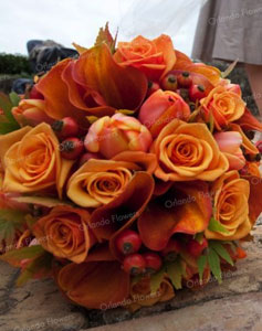 Posy of Tulips, Calla Lilies, Roses - Photo - Dillions