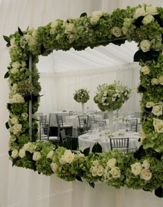 Floral Mirror - Reception Photo - Orlando