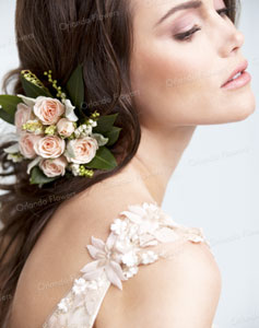 Hair Flowers - Photo - NZ Weddings Magazine