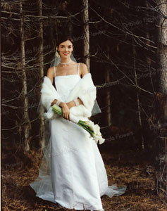 White Childsiana Lilies - Petra Bugusts Wedding Queenstown